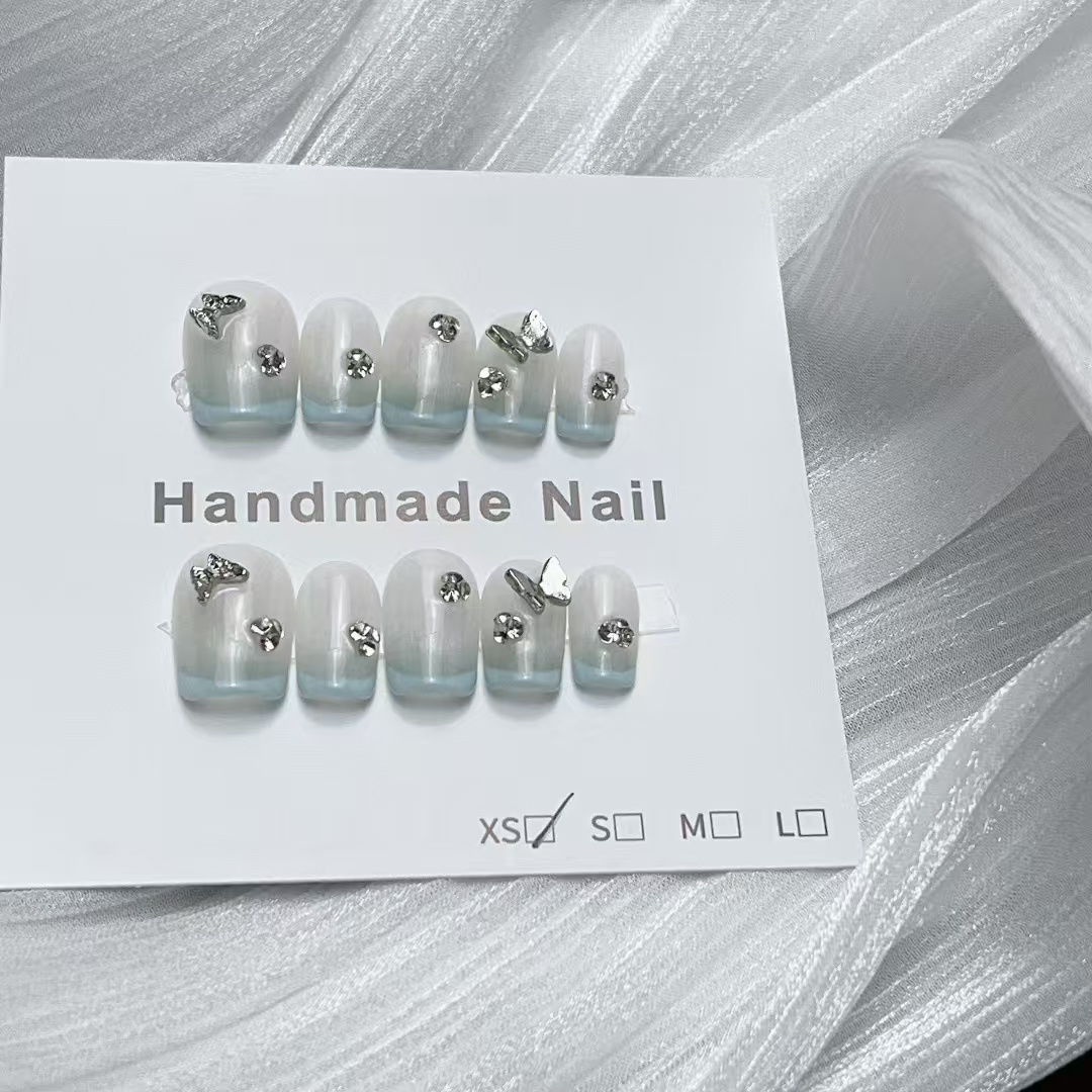 1.6cm Reusable Press On Nails for Versatile and Cost-Effective Styling number 316