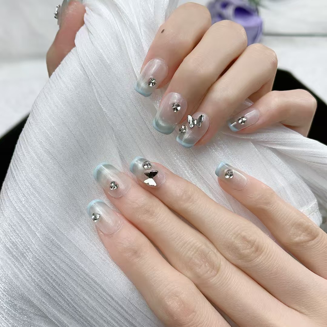 1.6cm Reusable Press On Nails for Versatile and Cost-Effective Styling number 316