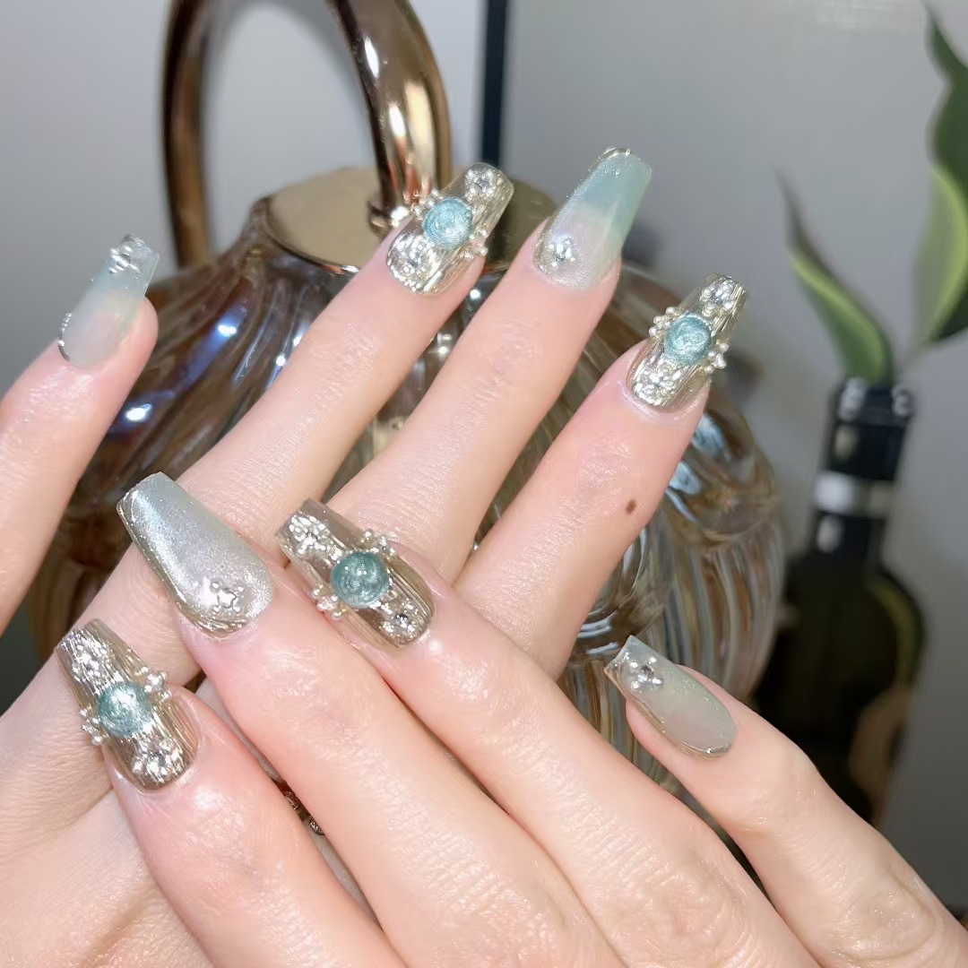 2cm Elegant Artificial Nails Perfect for Daily or Formal Occasions number 278