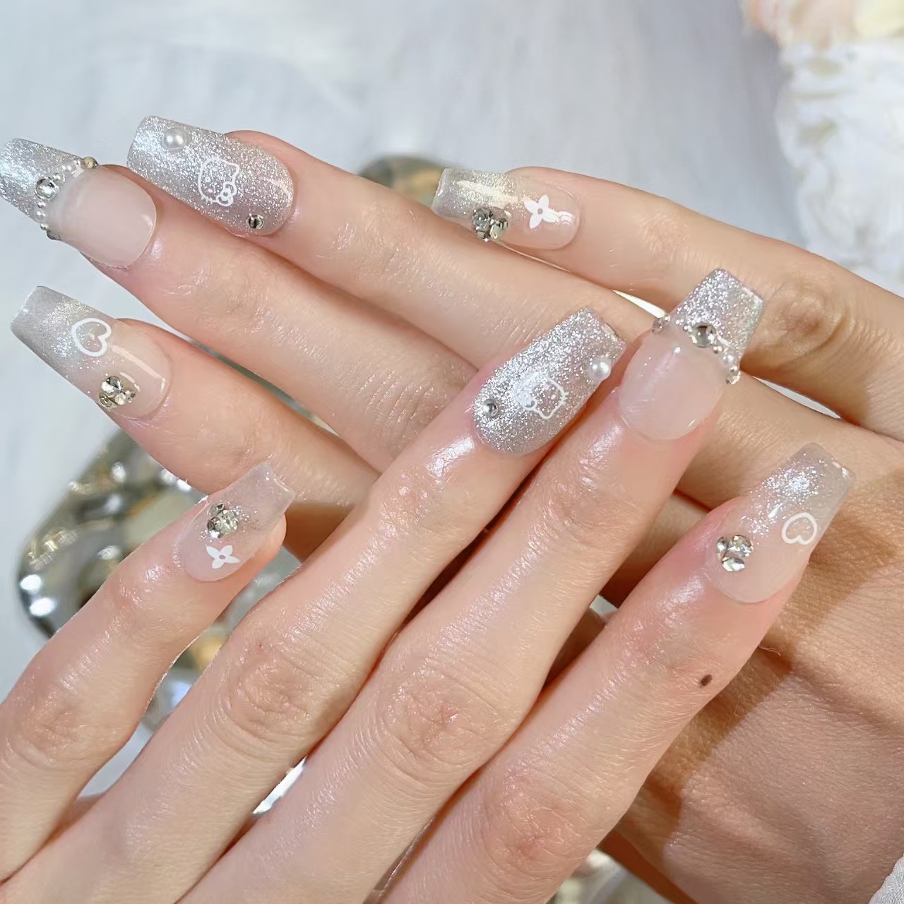 2cm Matte Press On Nails for a Sophisticated and Modern Look number 309