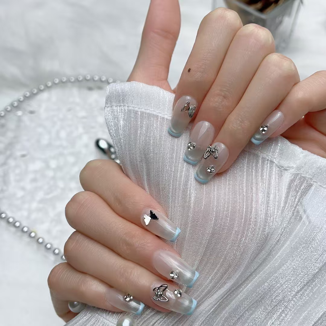 Bold Press On Nails with Bright Colors for Statement Looks number 314