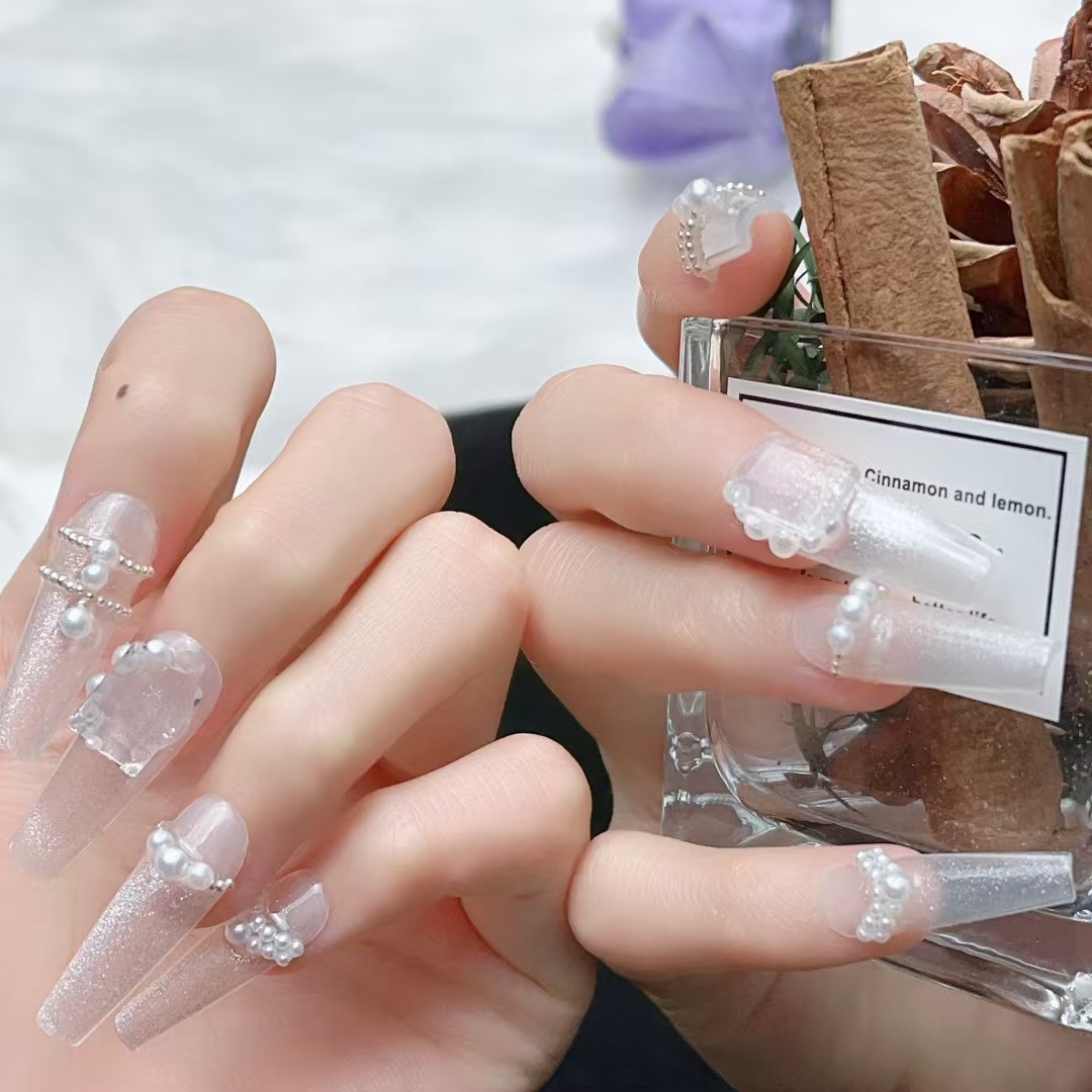3cm Reusable Press On Nails for Long-Lasting Versatility number 152