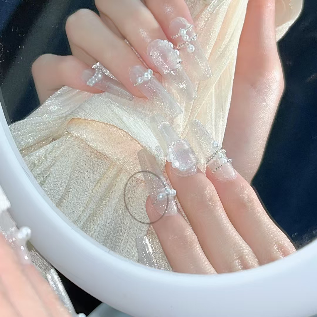 3cm Reusable Press On Nails for Long-Lasting Versatility number 152