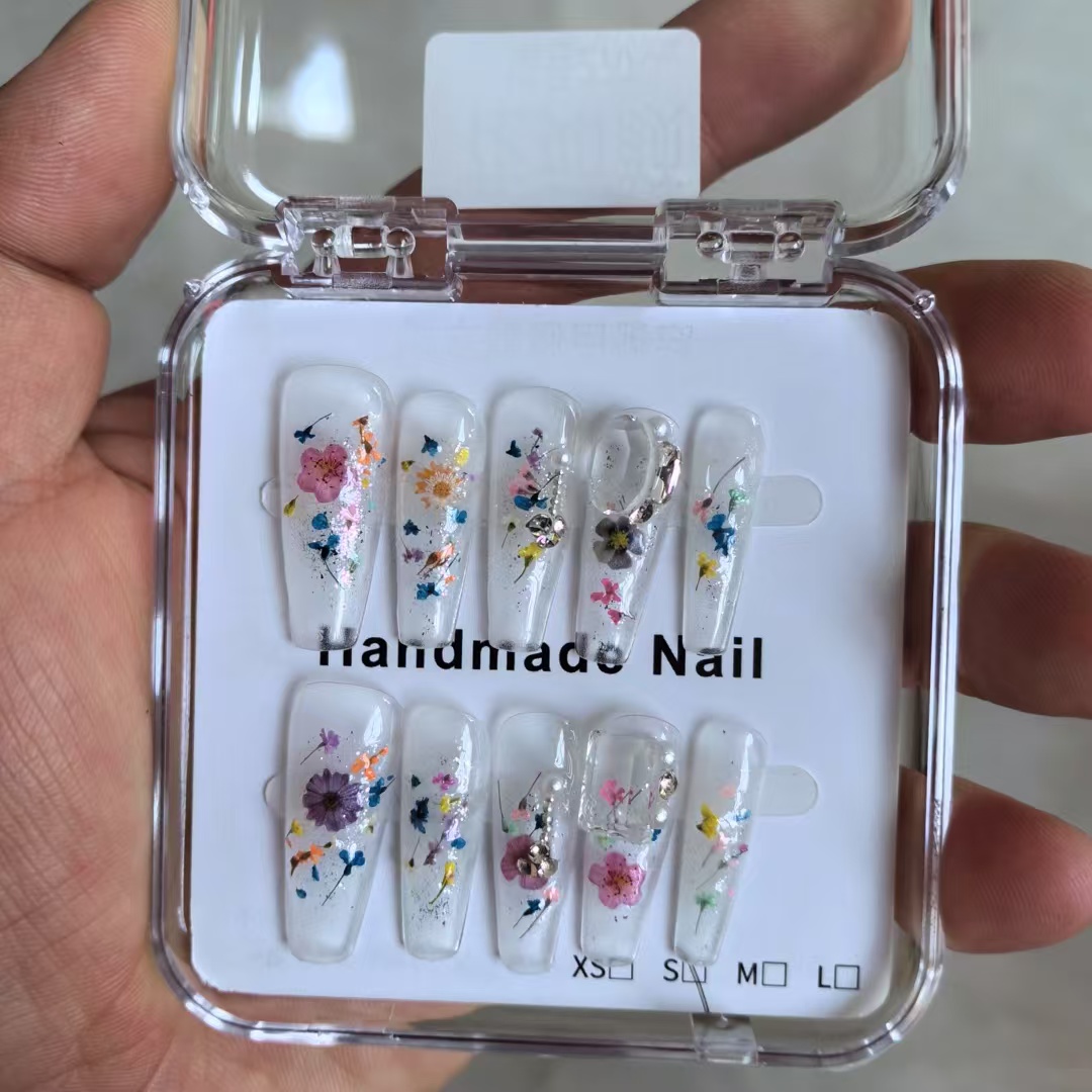 3cm Halloween False Nails with Spooky and Creative Patterns number 270