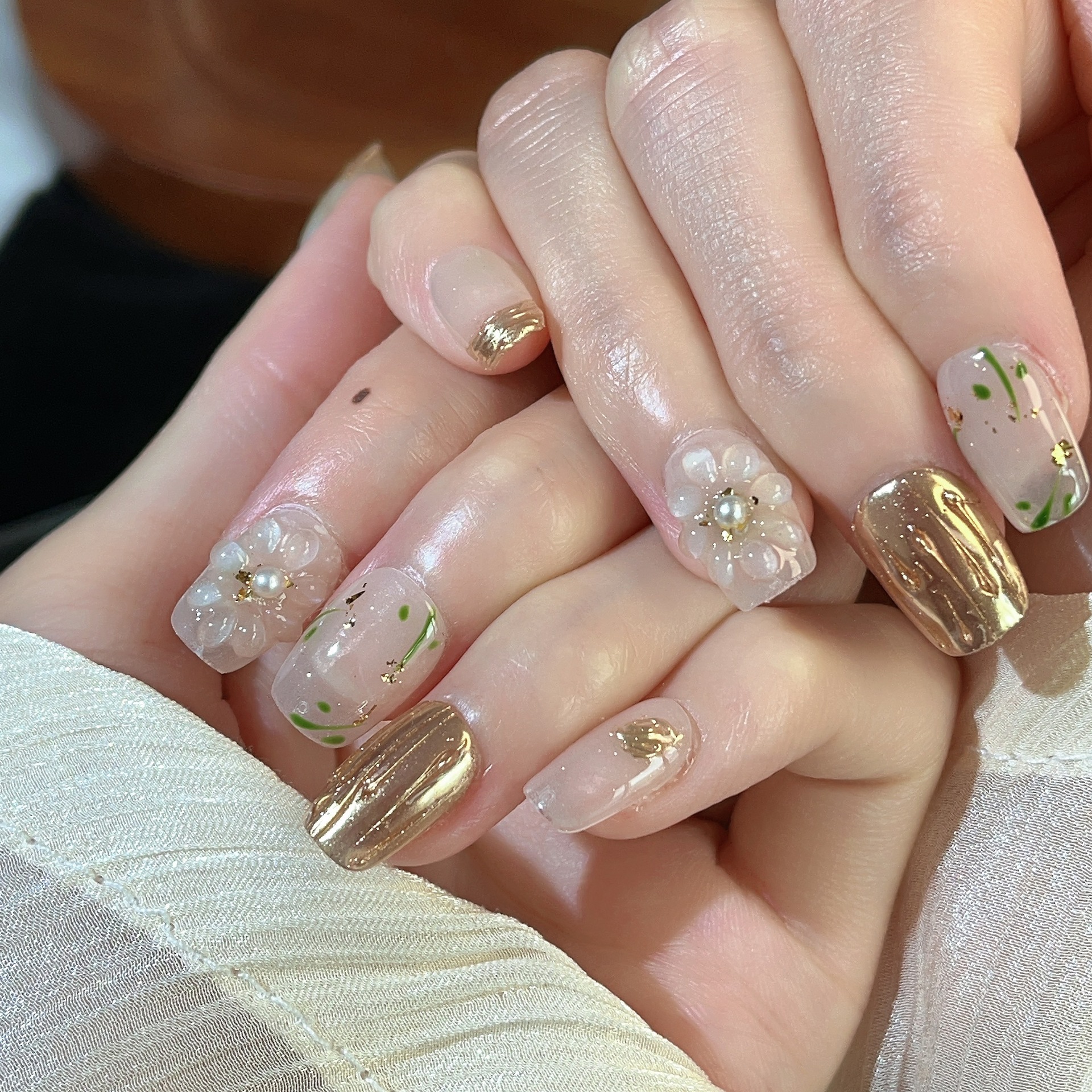 1.6cm False Nails for Teens That Match Trendy and Bold Styles number 254