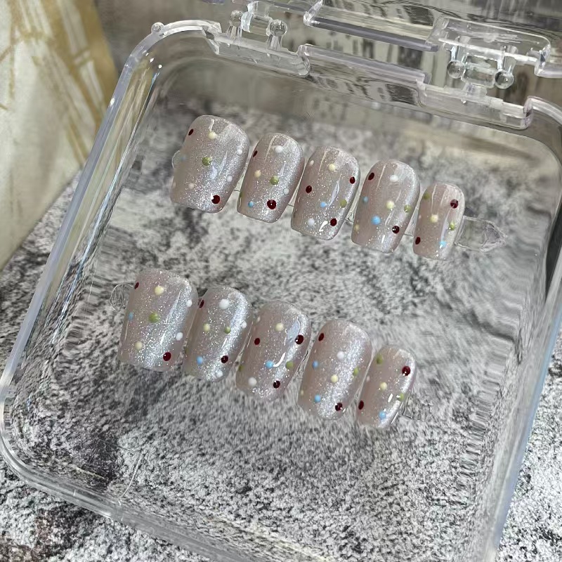 1.6cm Press On Nails for Working Professionals Seeking Elegant Looks number 263