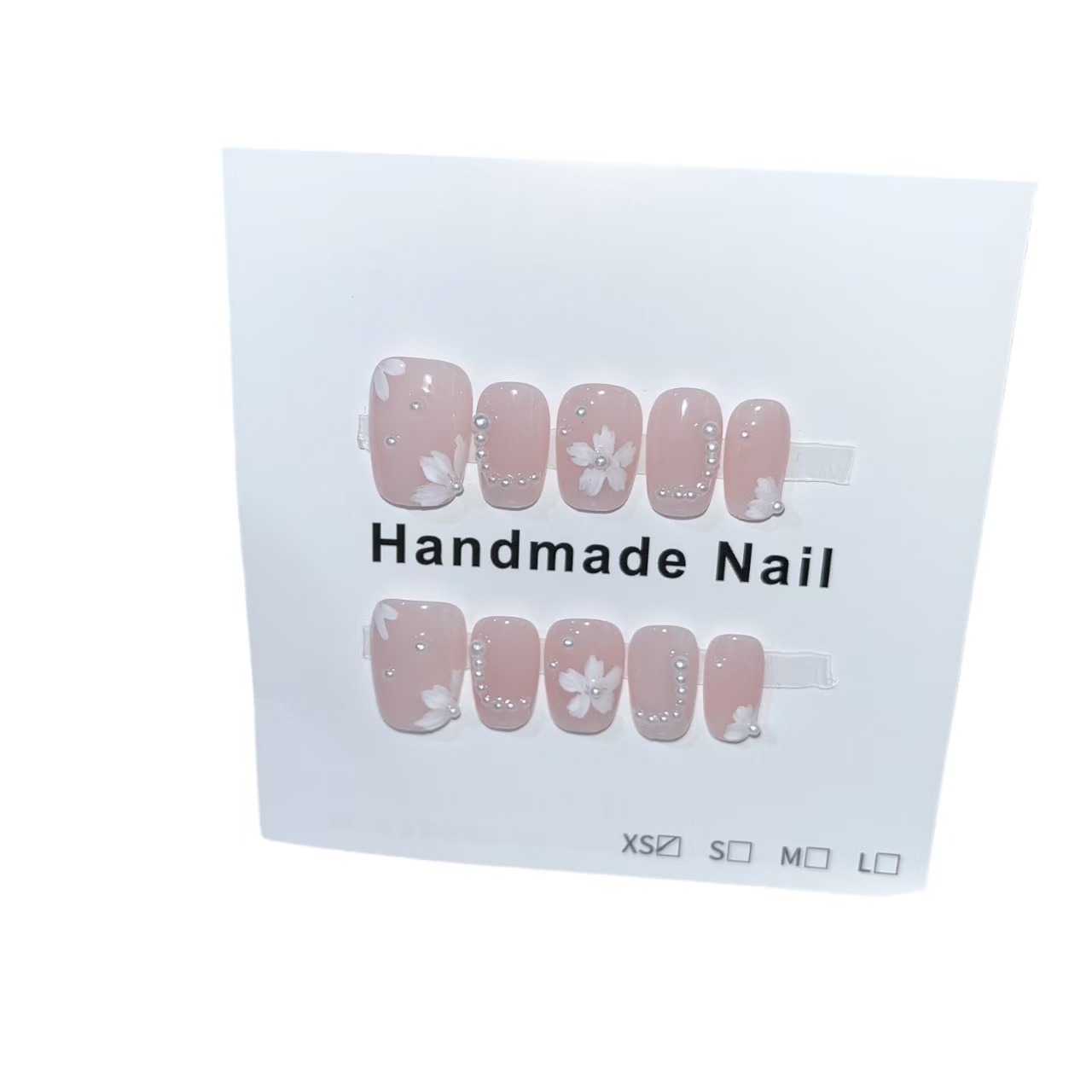 1.6cm Elegant Press On Nails for Bridesmaids and Wedding Guests number 298