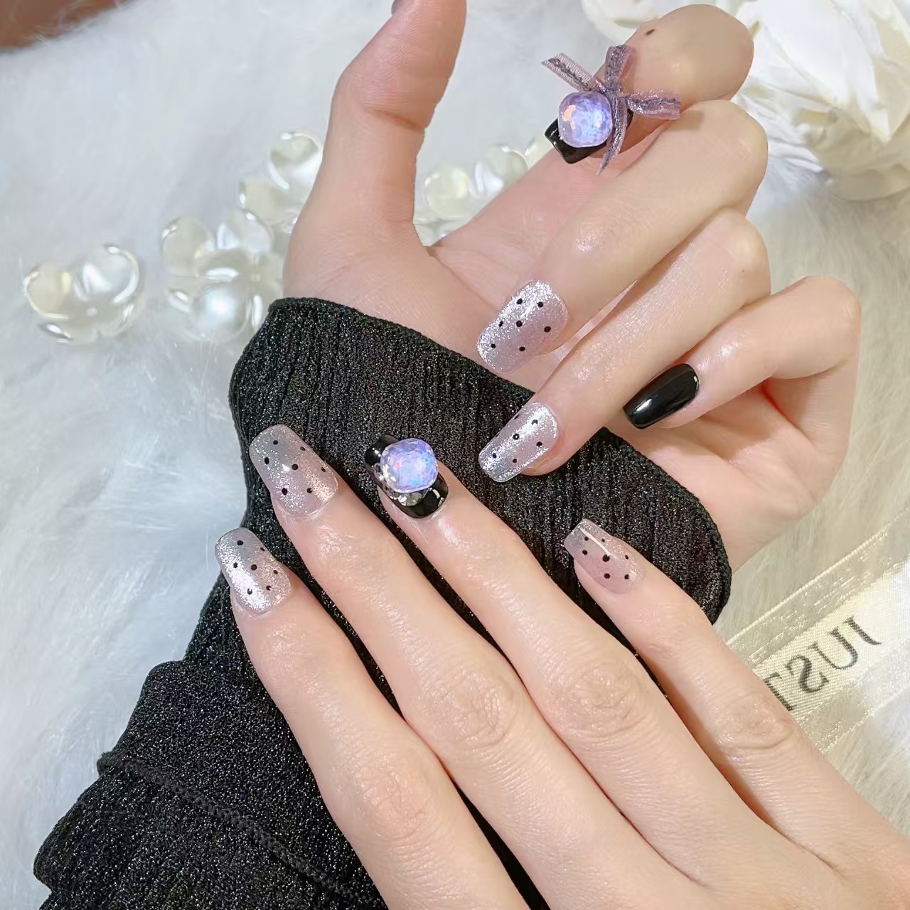 1.6cm Stylish Artificial Nails for Women on the Go number 301