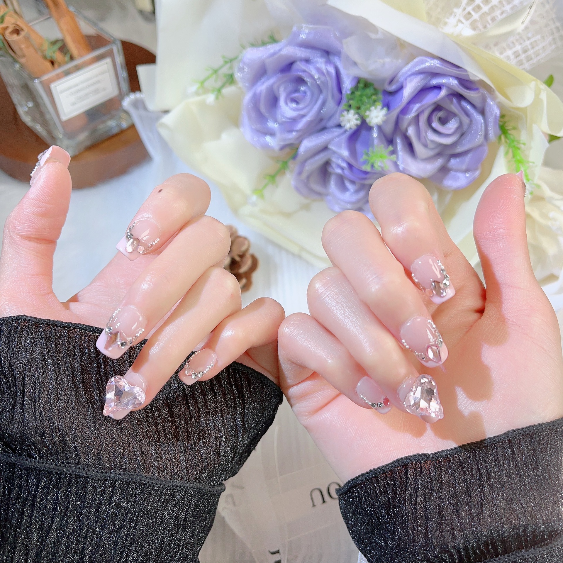 1.6cm Premium False Nails for Those Who Love Luxury Nail Art number number 303