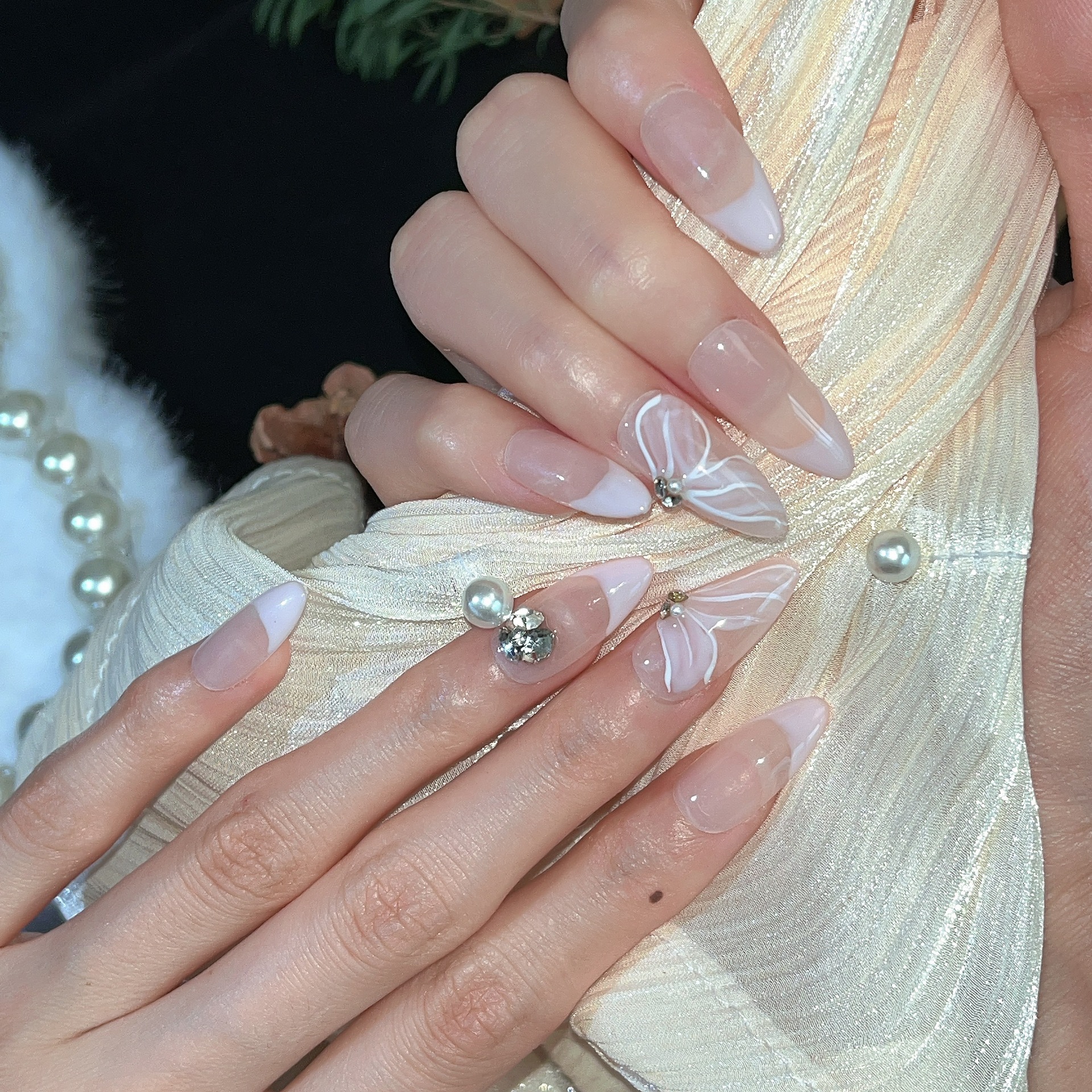 2.5cm Press On Nails for Beginners Simple to Apply and Remove number 206