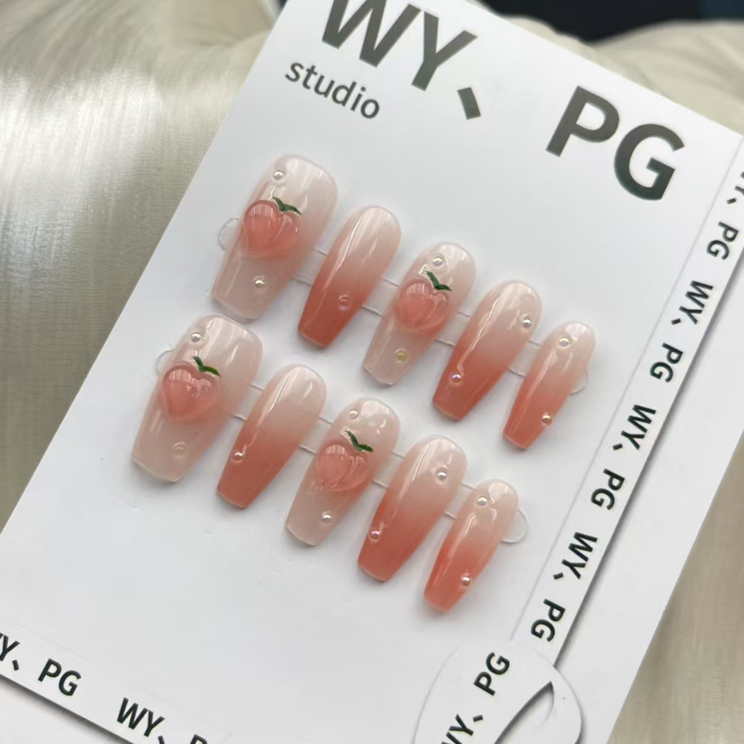 2.5cm Custom Artificial Nails Designed for Unique Personal Expressions number 252