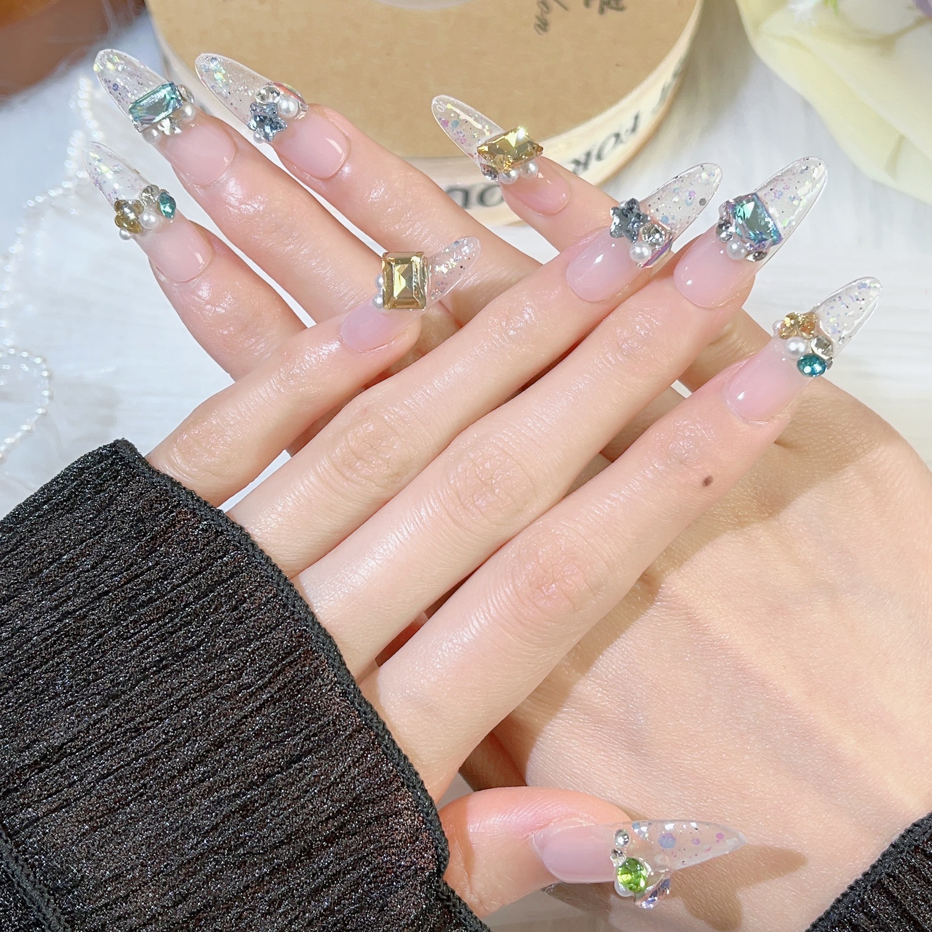 2.5cm Vegan Artificial Nails for Cruelty-Free and Stylish Manicures number 291