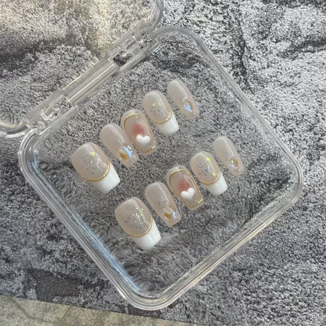 2cm Waterproof Artificial Nails for All-Day Confidence and Comfort number 260