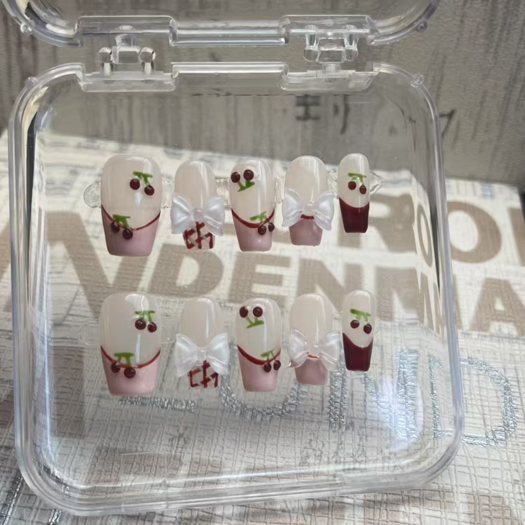 2cm Biodegradable False Nails for Environmentally Responsible Beauty number 262
