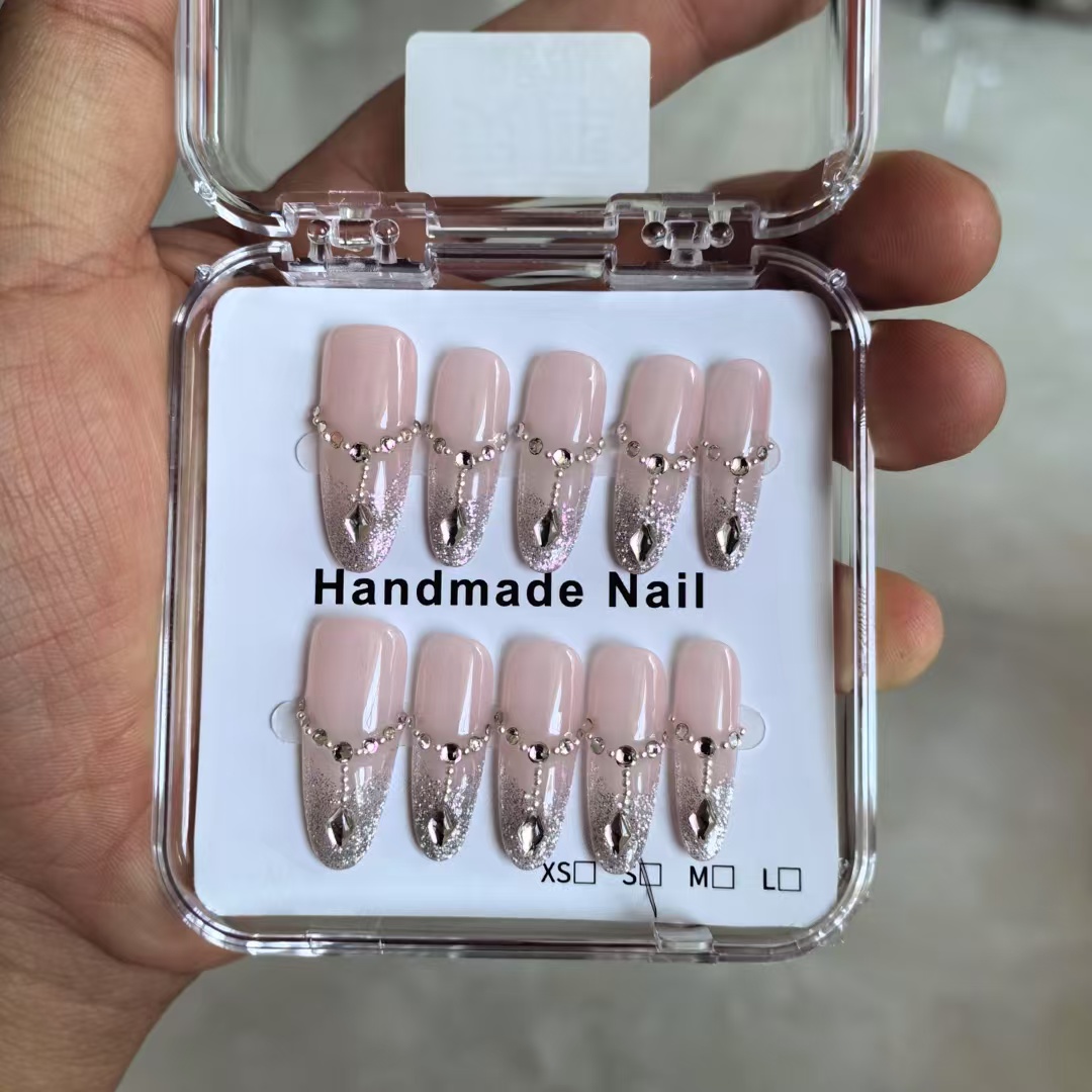 3cm High Quality Artificial Nails for Easy at-Home Manicures number 271