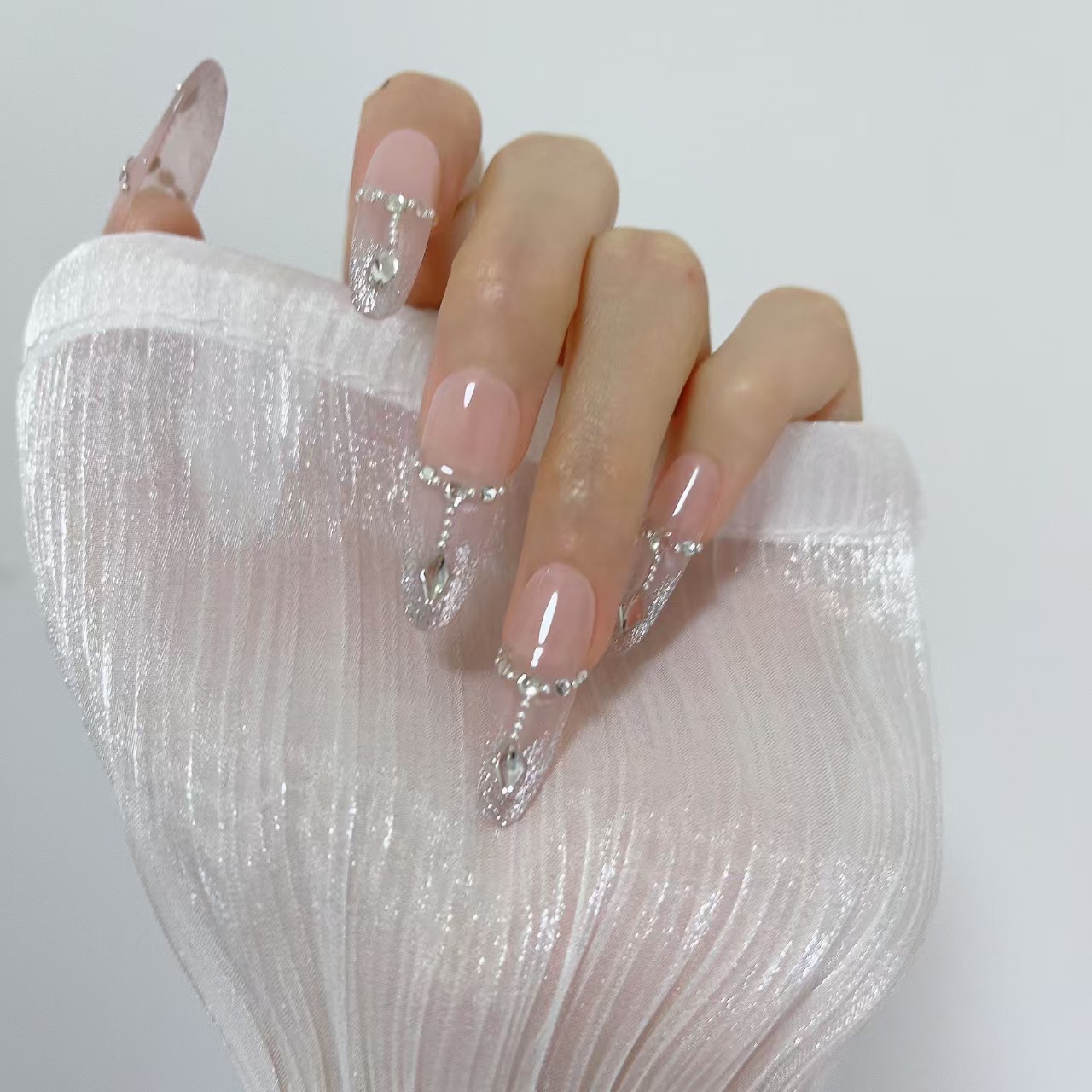 3cm High Quality Artificial Nails for Easy at-Home Manicures number 271