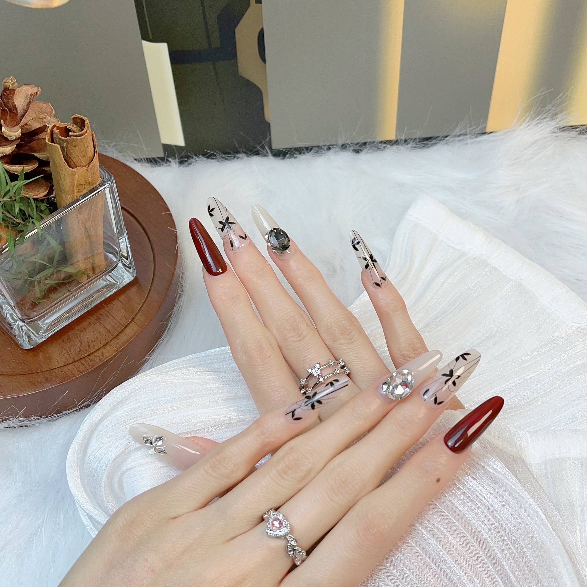 3cm Trendy Press On Nails for Effortless DIY Nail Art number 307