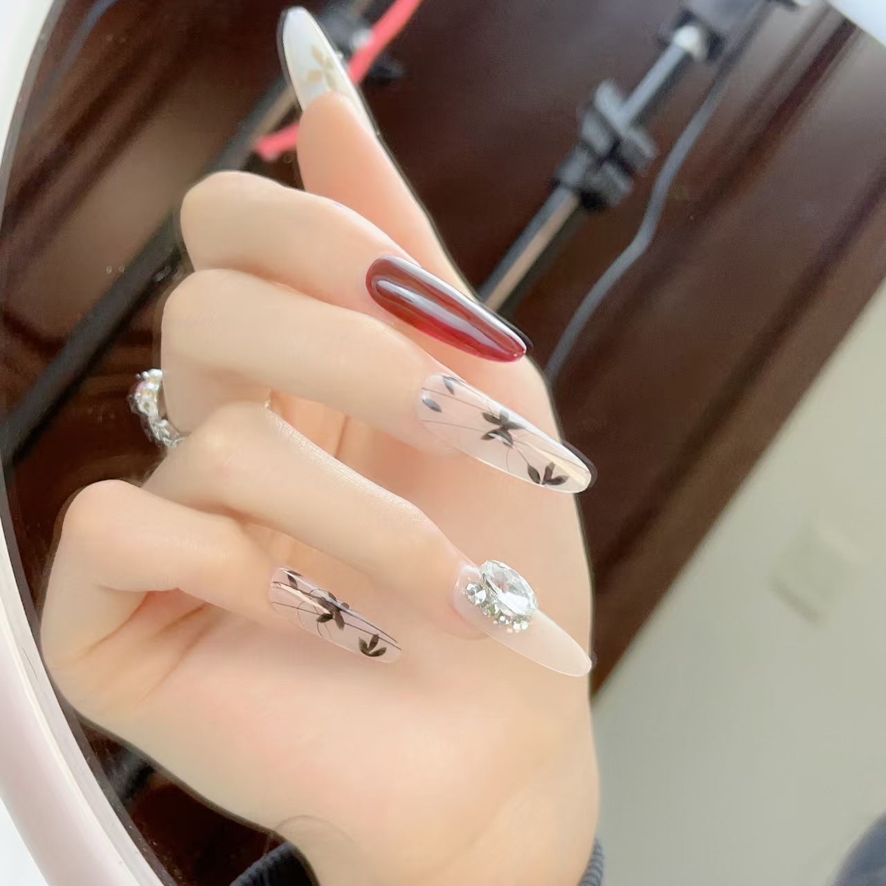 3cm Trendy Press On Nails for Effortless DIY Nail Art number 307