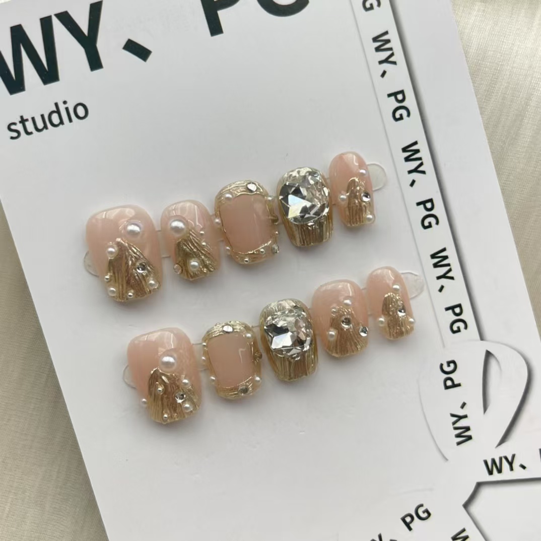 1.6cm Affordable Press On Nails That Look Like Professional Nail Art number 229