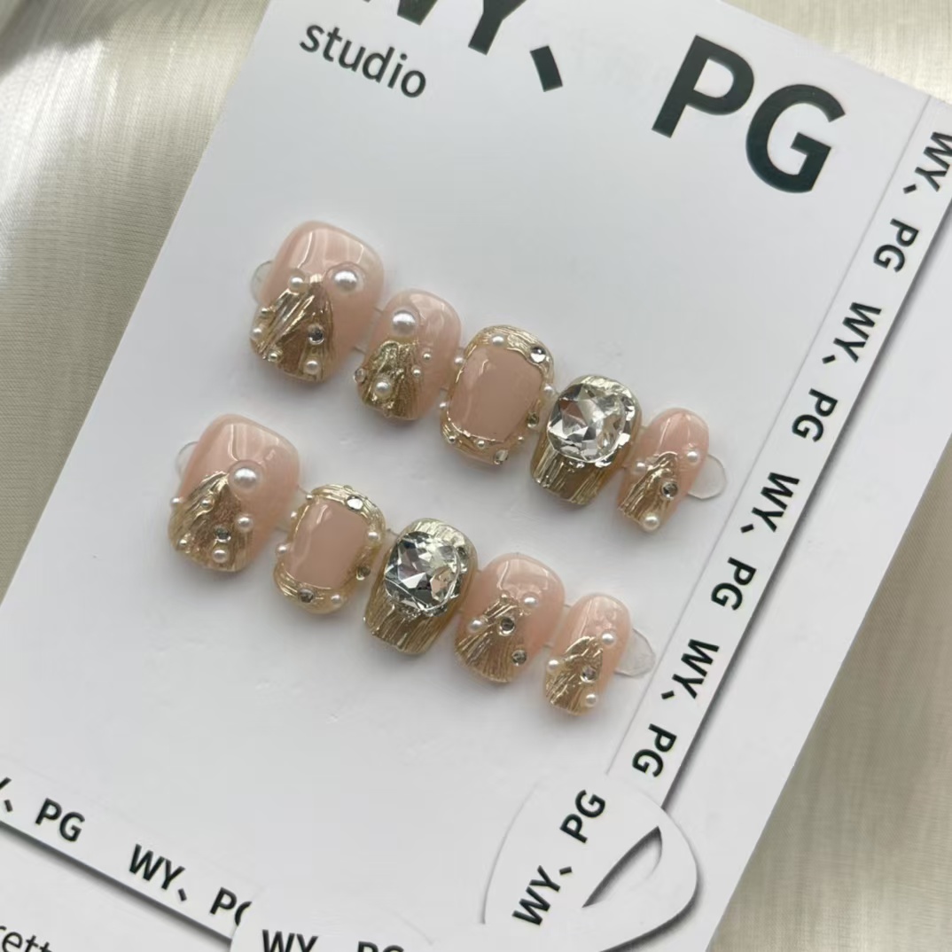 1.6cm Affordable Press On Nails That Look Like Professional Nail Art number 229