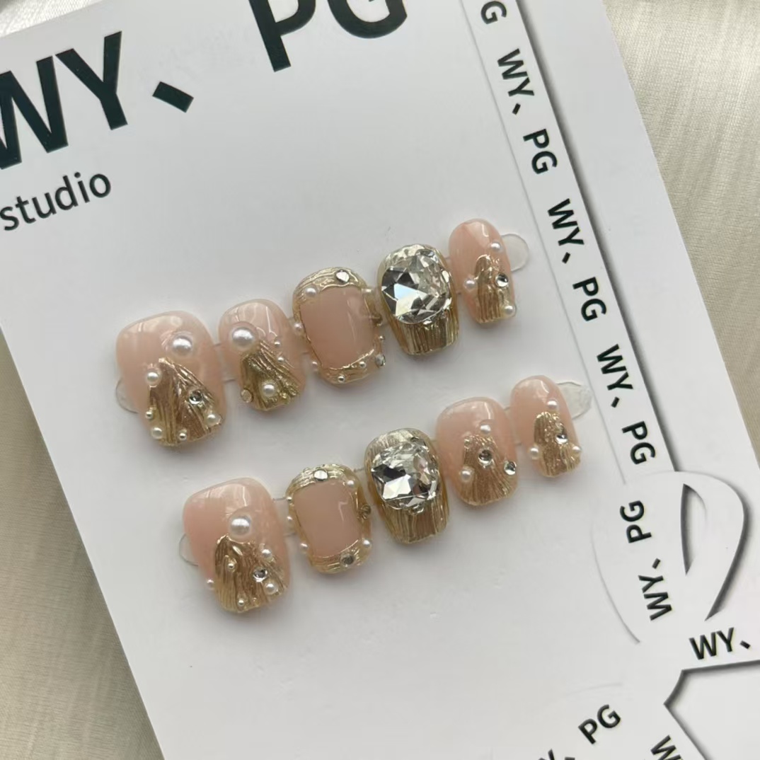 1.6cm Affordable Press On Nails That Look Like Professional Nail Art number 229