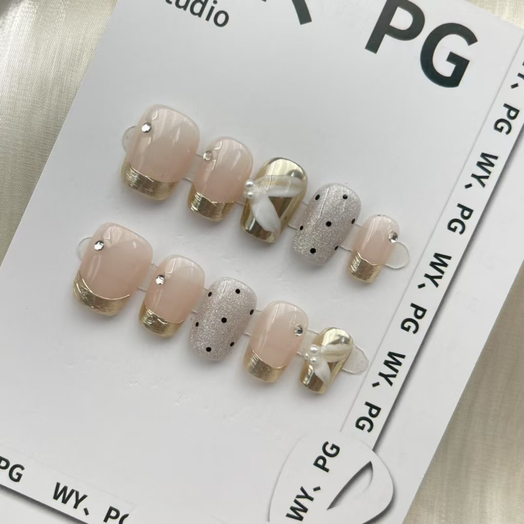 1.6cm Lightweight False Nails for Comfortable All-Day Wear number 238