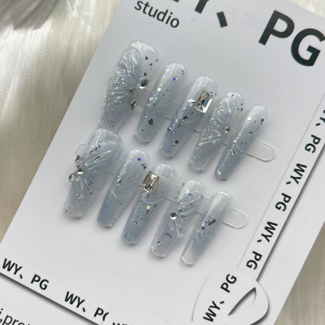 3cm Press On Nails for Women Seeking Affordable Nail Art Designs number 190