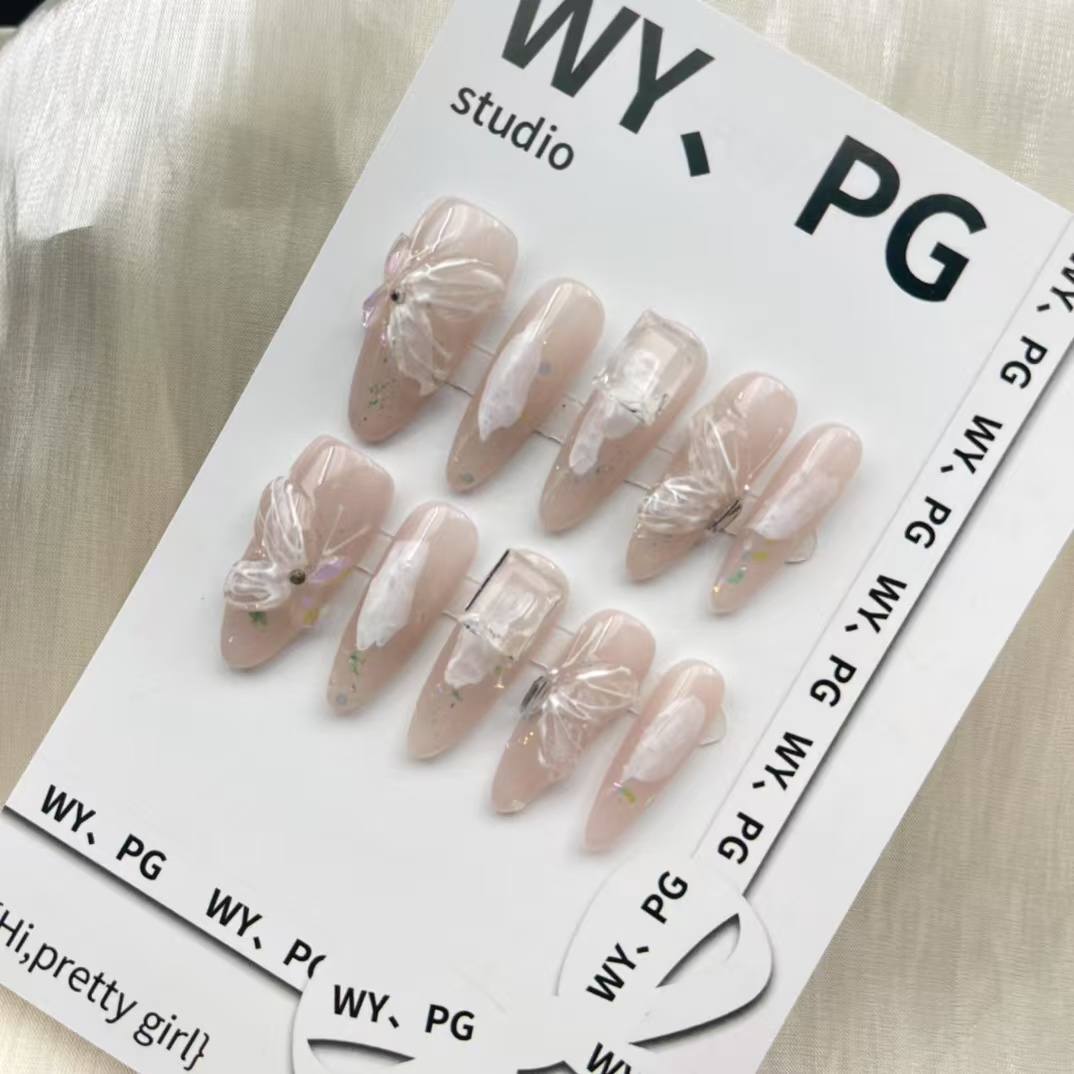3cm Quick Application False Nails That Stay Put for Days number 210