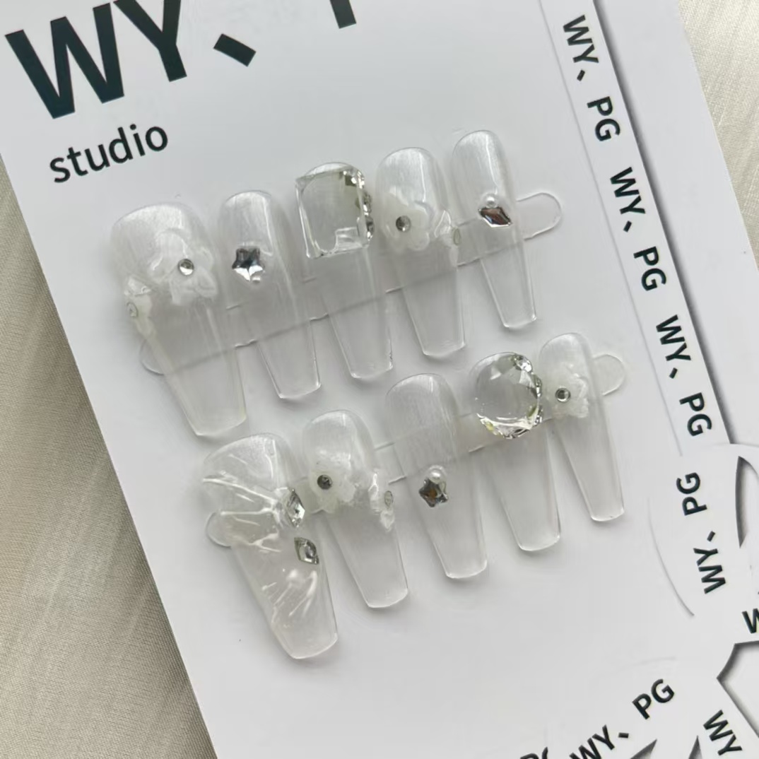 3cm Reusable Press On Nails with a Durable and Flexible Design number 234