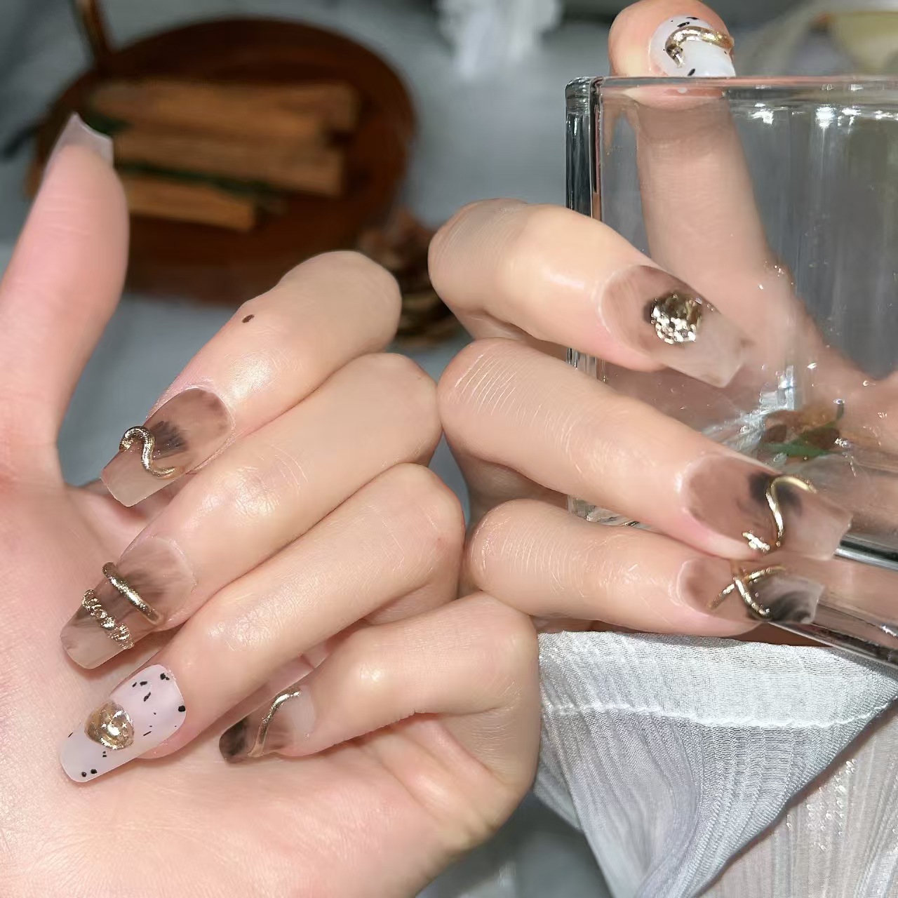 2cm High-Strength Long Coffin Nails for Professional Wear number 8