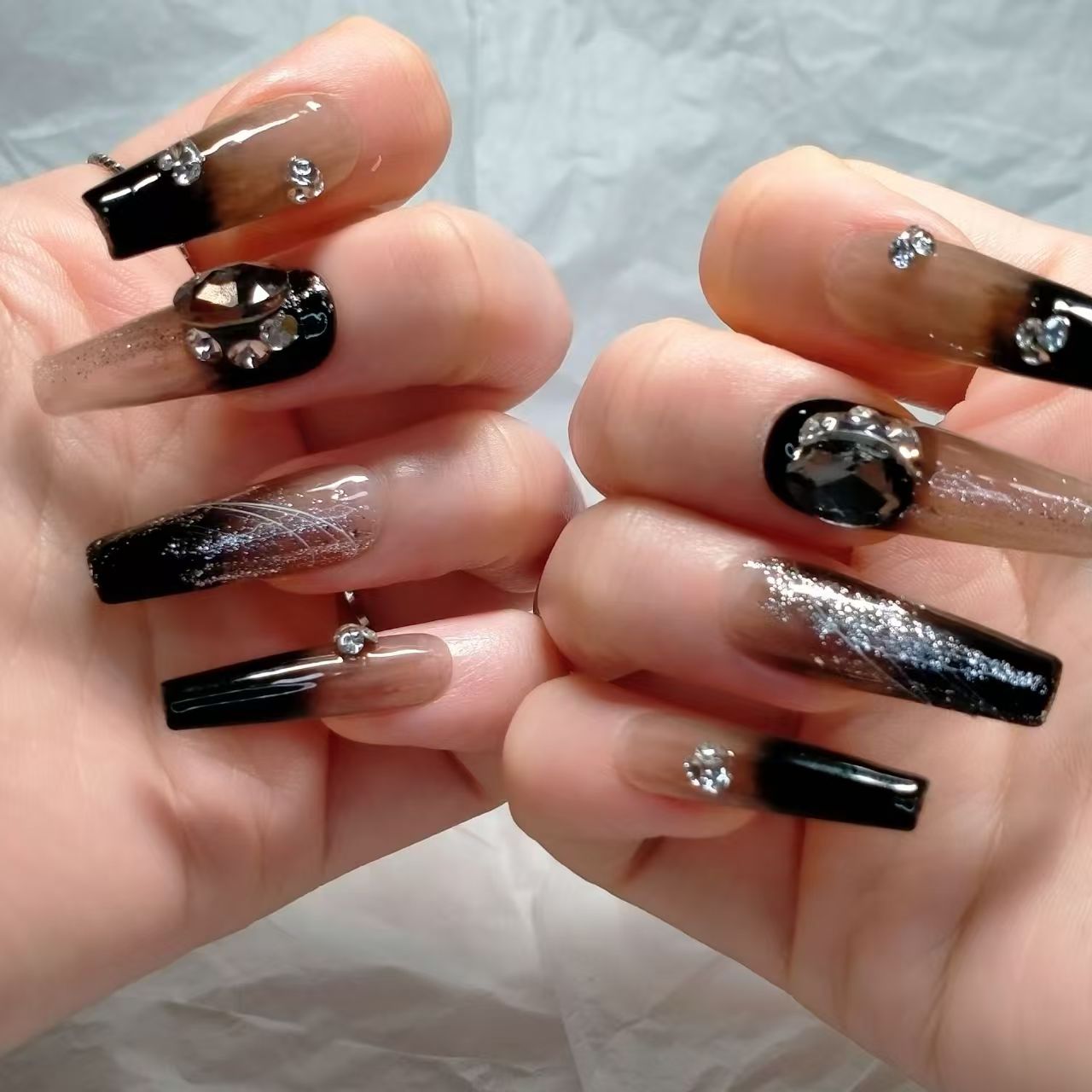 3cm Best Adhesive False Nails with Easy Removal number 128
