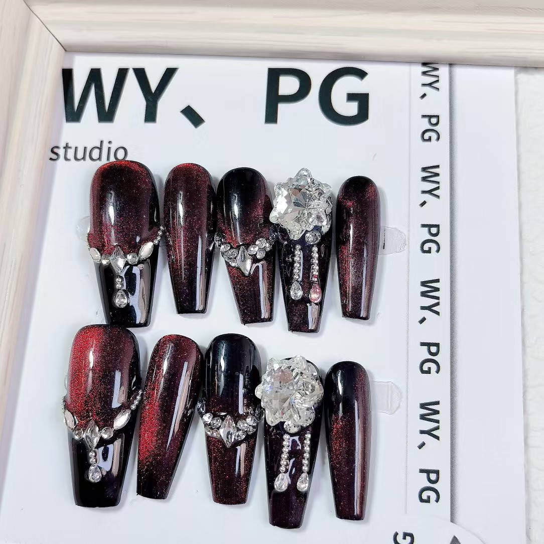 3cm Magnetic Velvet Nails for Winter and Fall Trends number 499
