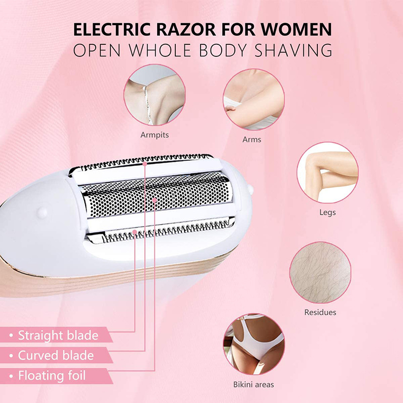Women's Electric Hair Removal Device Underarm Leg Bikini Trimmer Painless Home Use Epilator Women's Electric Hair Removal Device Underarm Leg Bikini Trimmer Painless Home Use Epilator