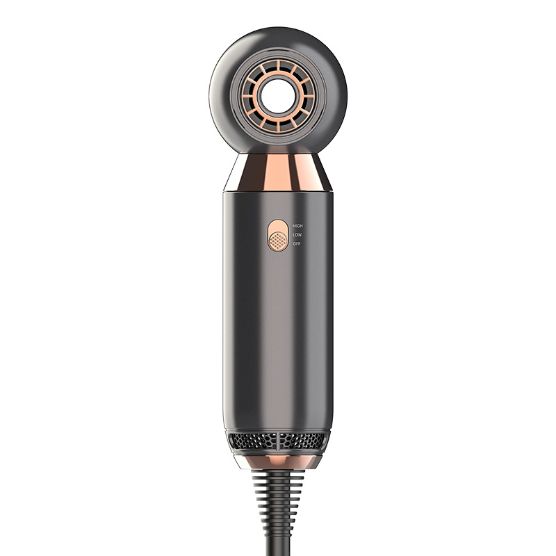 Bladeless Mini Hair Dryer Portable Travel Blow Dryer Wall Mounted Hotel Hair Dryer Compact and Light