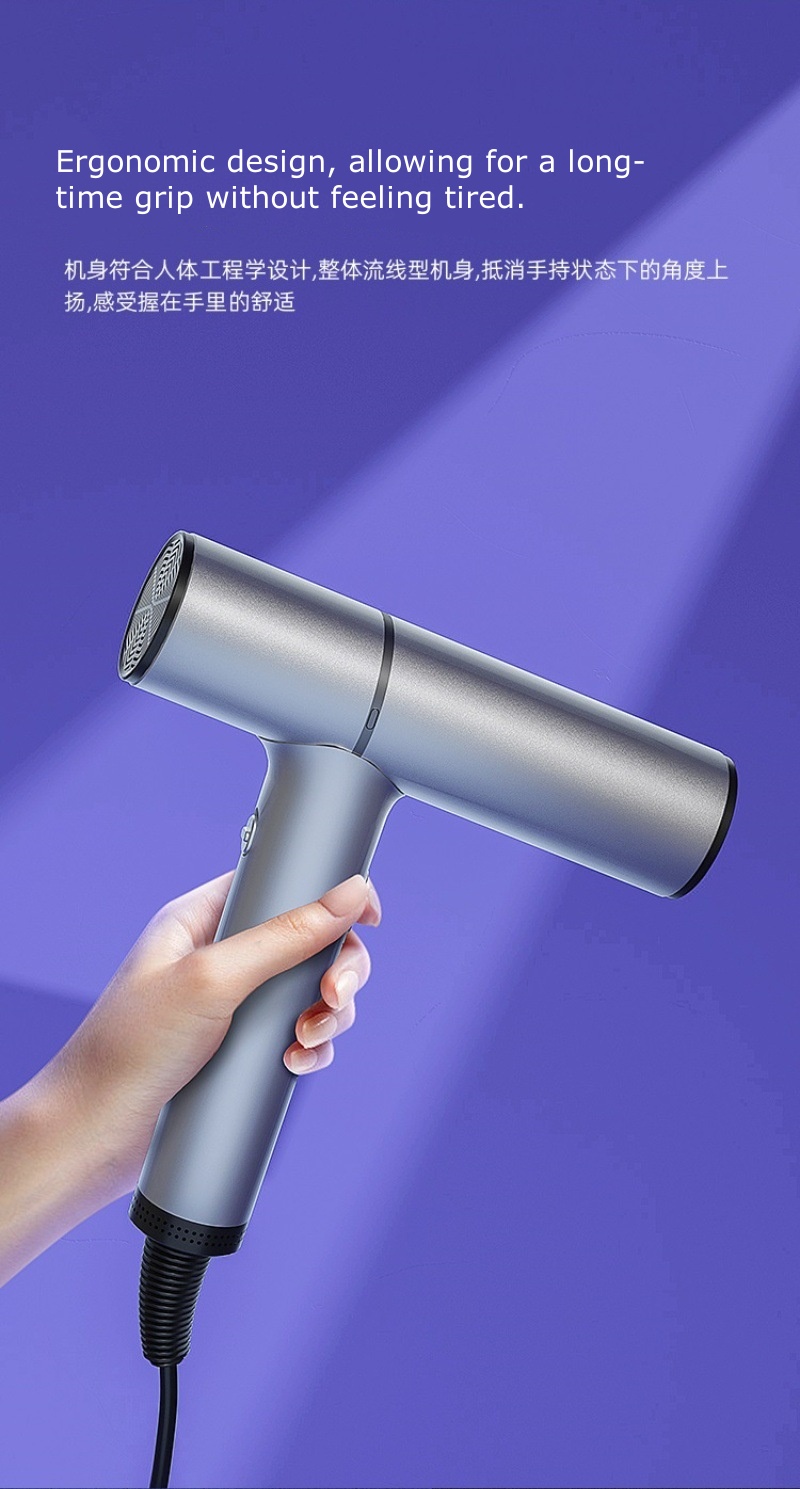 Professional High Power Hair Dryer with Constant Temperature Negative Ion Technology and High Speed Professional High Power Hair Dryer with Constant Temperature Negative Ion Technology and High Speed