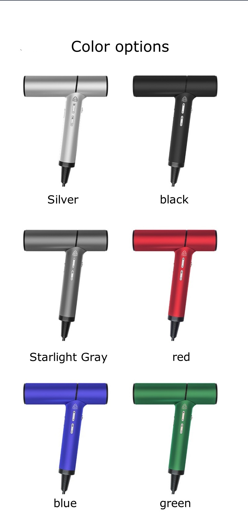 Professional High Power Hair Dryer with Constant Temperature Negative Ion Technology and High Speed Professional High Power Hair Dryer with Constant Temperature Negative Ion Technology and High Speed