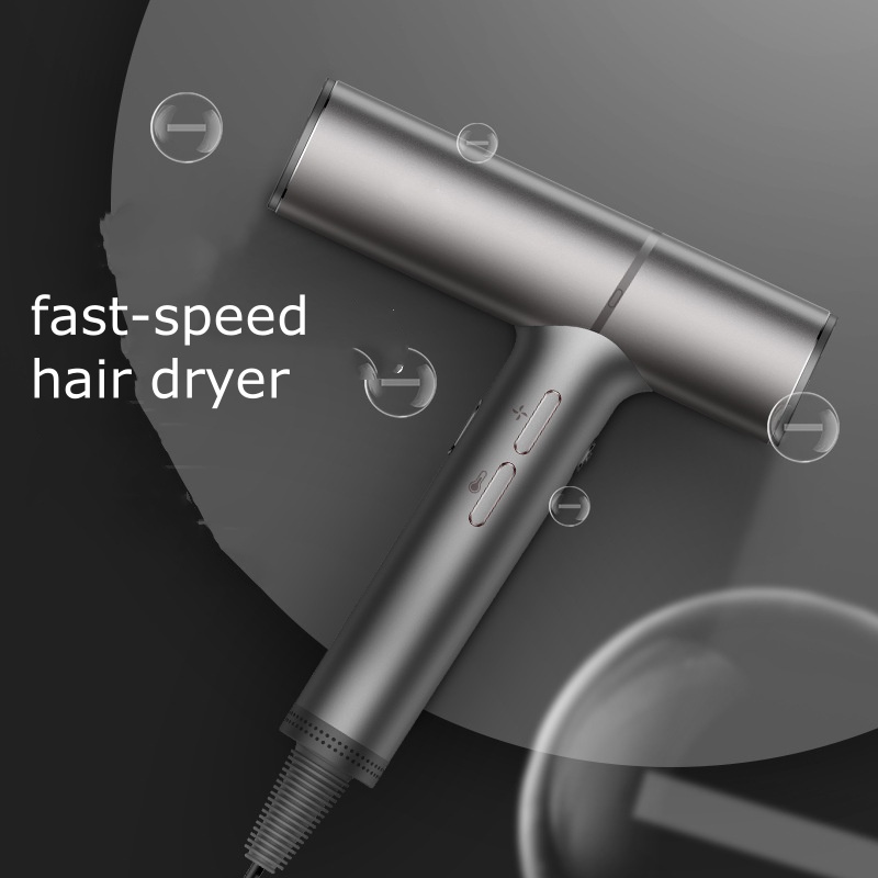 Professional High Power Hair Dryer with Constant Temperature Negative Ion Technology and High Speed 