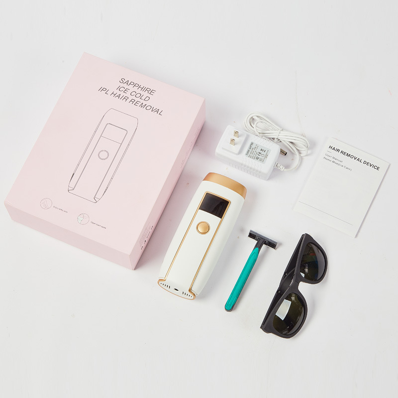 IPL Ice Point Laser Hair Removal Device for Home Use – Painless Electric Hair Remover