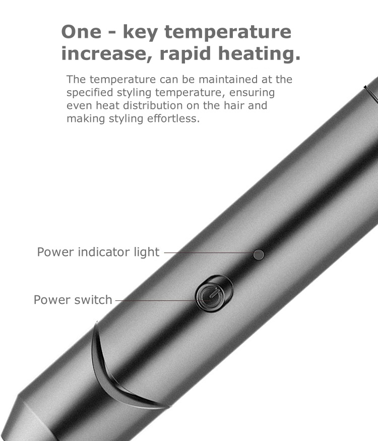 Affordable 2-in-1 Hair Straightener and Curler - Safe One-Button Temperature Control for Damage-Free Affordable 2-in-1 Hair Straightener and Curler - Safe One-Button Temperature Control for Damage-Free