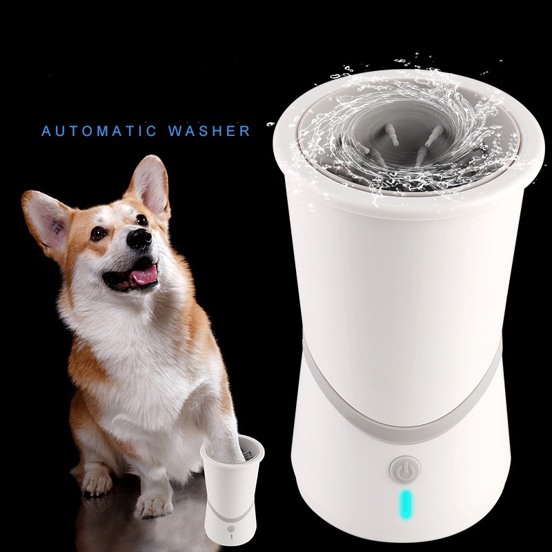 Smart Automatic Pet Paw Cleaner for Dogs & Cats – Foot Cleaning Cup & Pet Hygiene Device