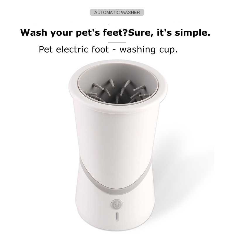 Smart Automatic Pet Paw Cleaner for Dogs & Cats – Foot Cleaning Cup & Pet Hygiene Device