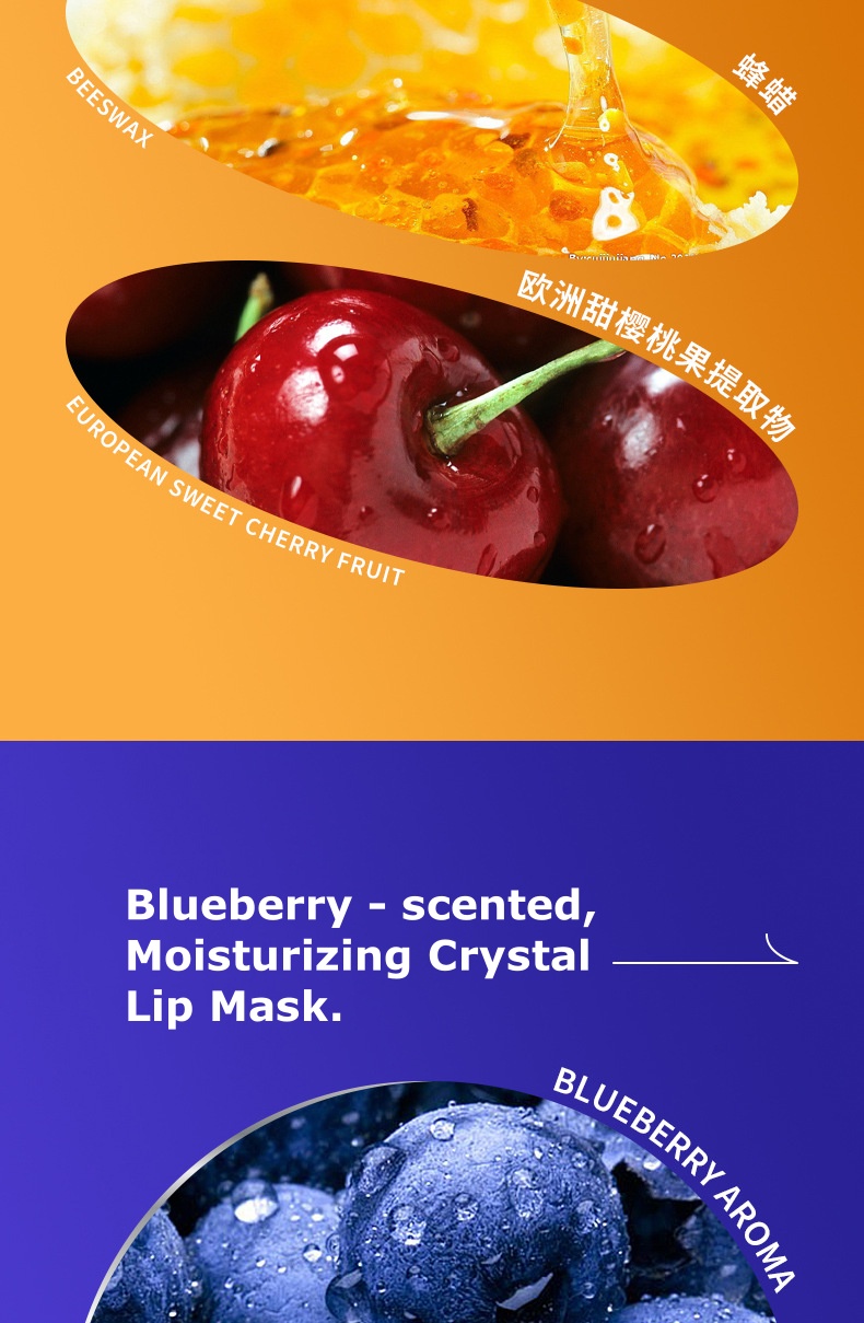 Honeypot Honey Lip Mask Honey Jar Design Overnight Hydrating & Moisturizing Lip Care Mask