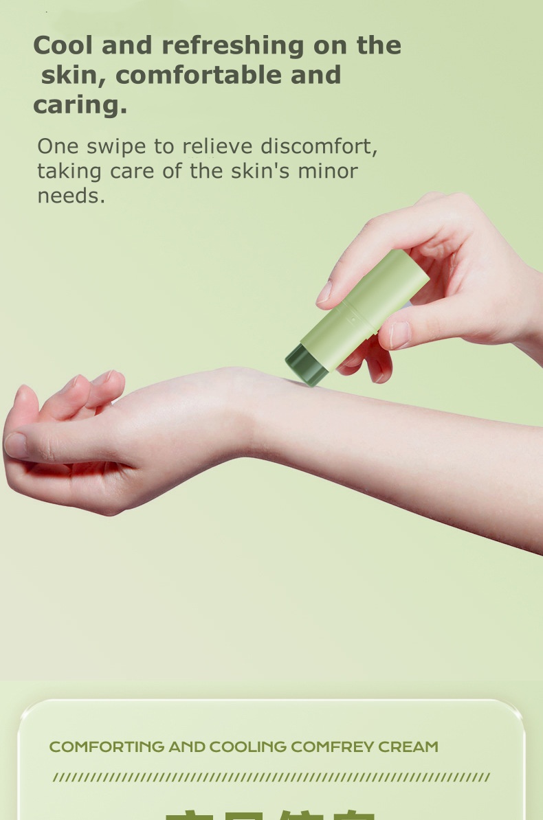 Comfrey balm for relieving itch and soothing mosquito bites