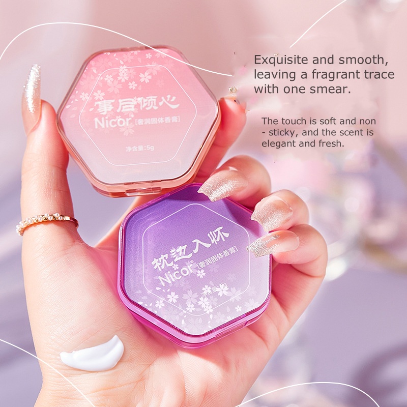 Long-Lasting Solid Perfume for Women - Luxury Fragrance Balm by Perfumer