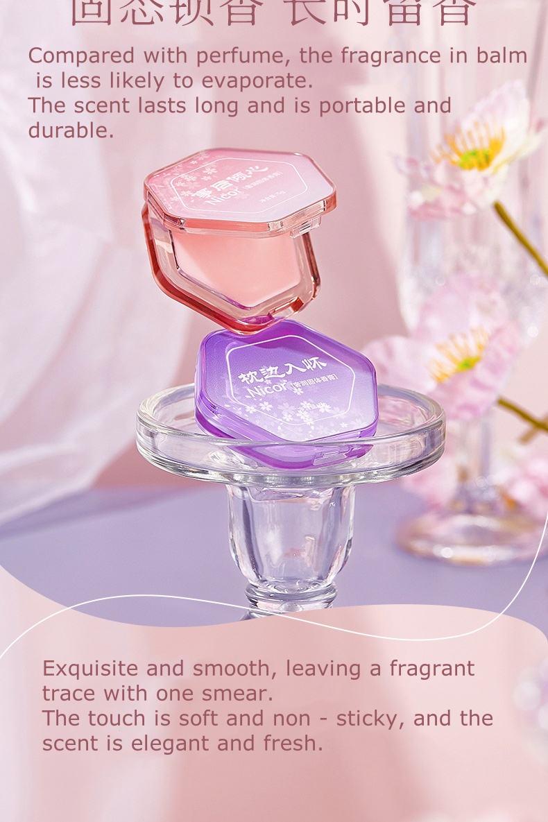 Long-Lasting Solid Perfume for Women - Luxury Fragrance Balm by Perfumer