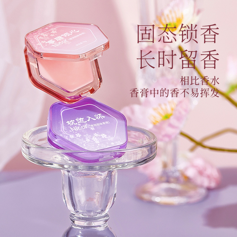 Long-Lasting Solid Perfume for Women - Luxury Fragrance Balm by Perfumer