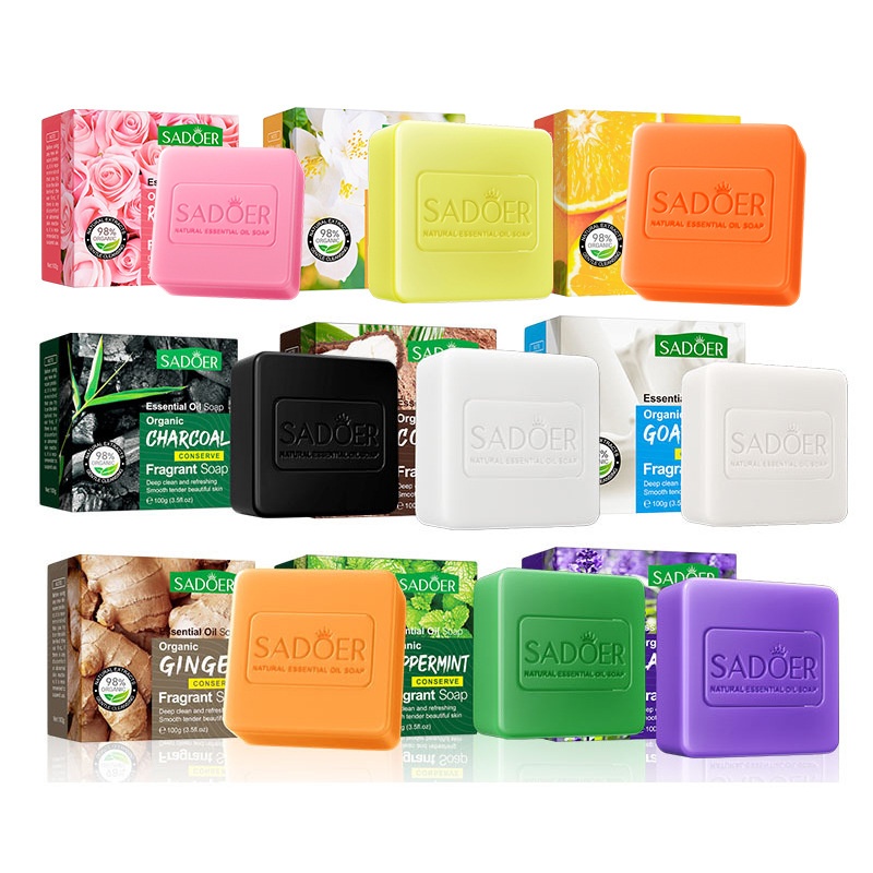 SADOER Cologne Perfumed soap deeply cleanses the body dish soap hand made soap