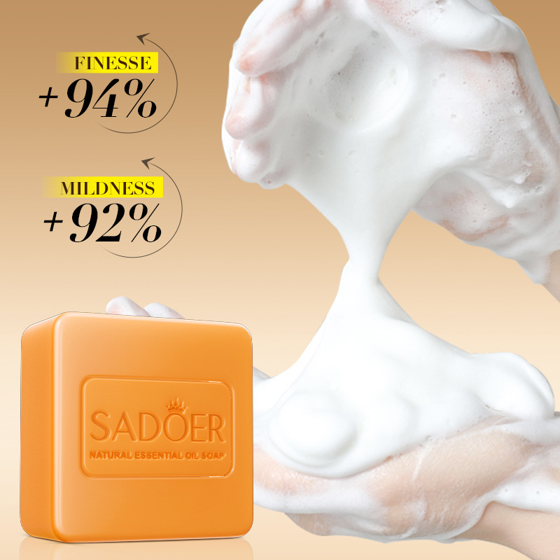 SADOER Cologne Perfumed soap deeply cleanses the body dish soap hand made soap