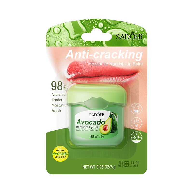 SADOER Honey Lip Balm Moisturizing Lip Care for Fall and Winter Prevents Dryness
