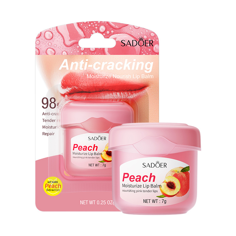 SADOER Honey Lip Balm Moisturizing Lip Care for Fall and Winter Prevents Dryness
